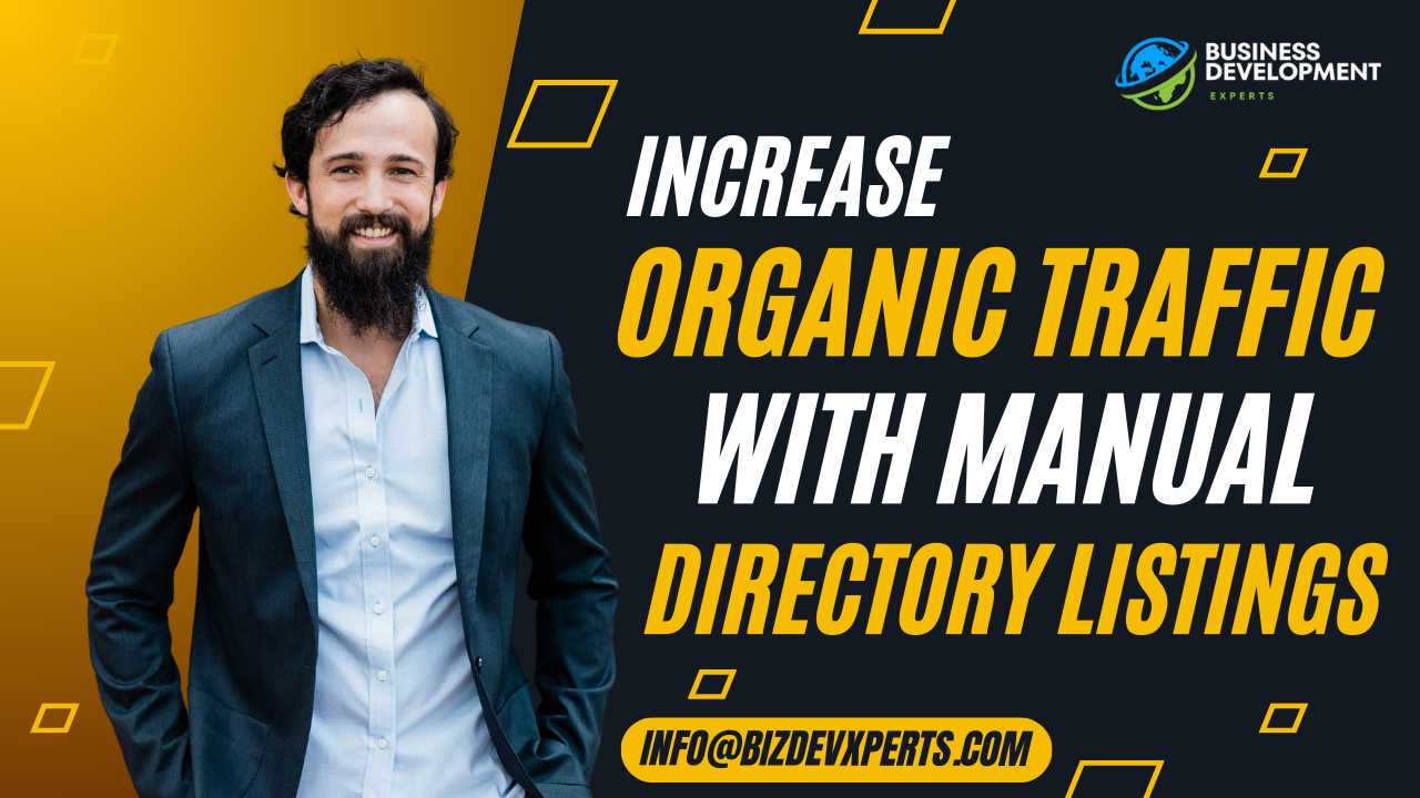 Increase Organic Traffic with Manual Directory Listings