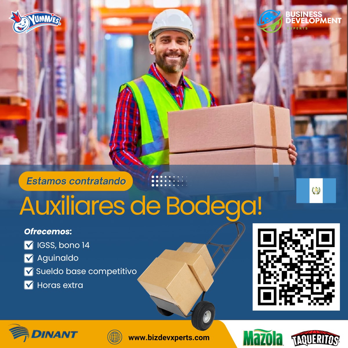Auxiliar de Bodega - Guatemala