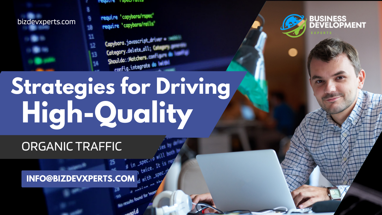 Strategies for Driving High-Quality Organic Traffic