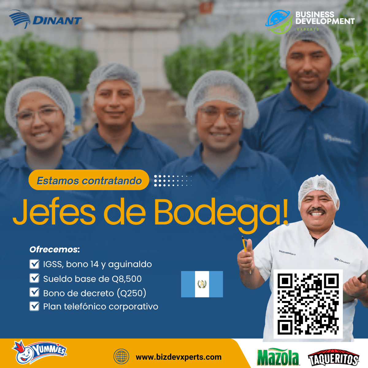 Jefe de Bodega - Guatemala