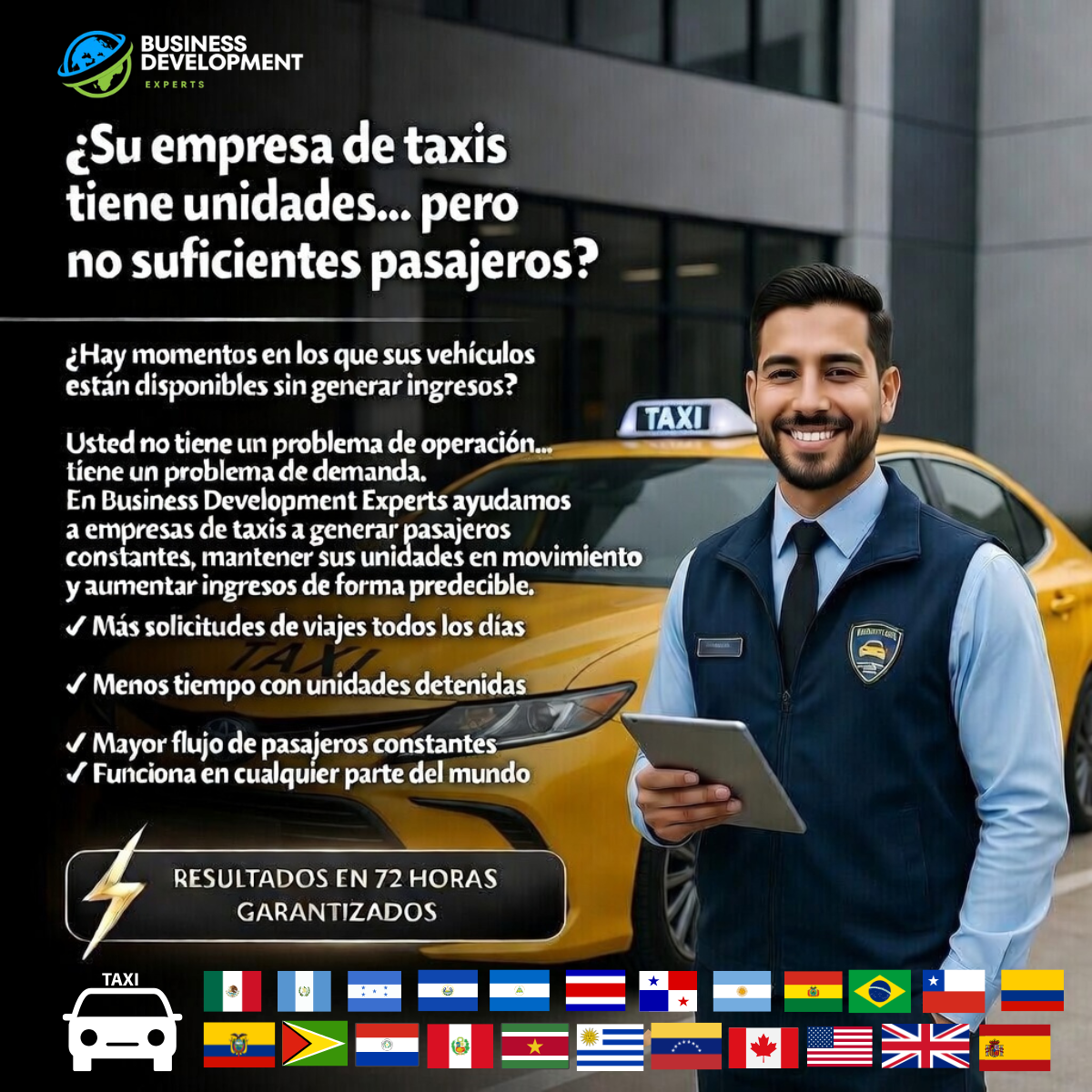 Sistema de Generación de Clientes para Empresas de Taxi