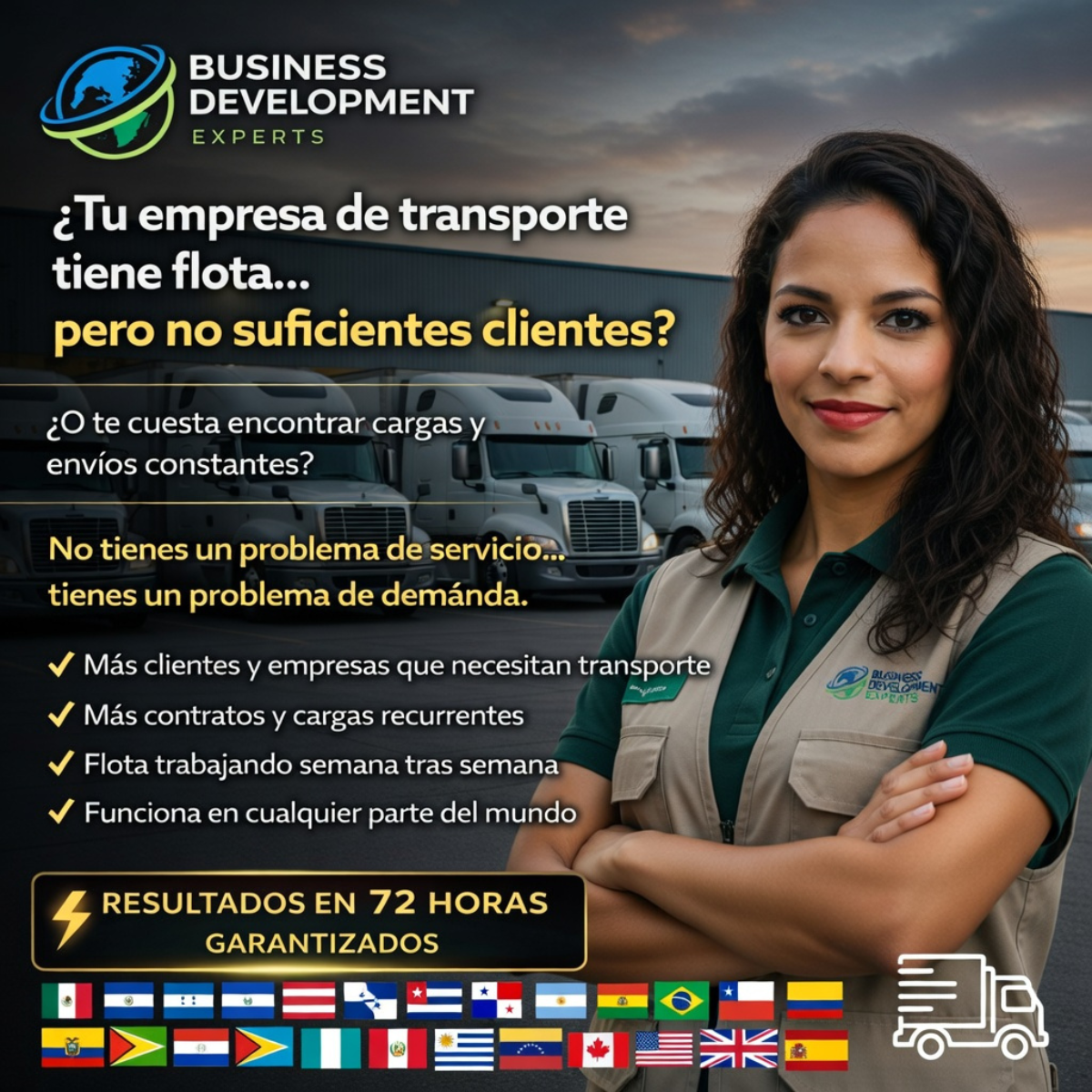 Sistema de Generación de Clientes para Transporte y Logística