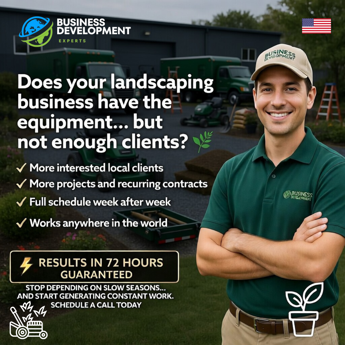 Client Generation System for Landscaping Businesses