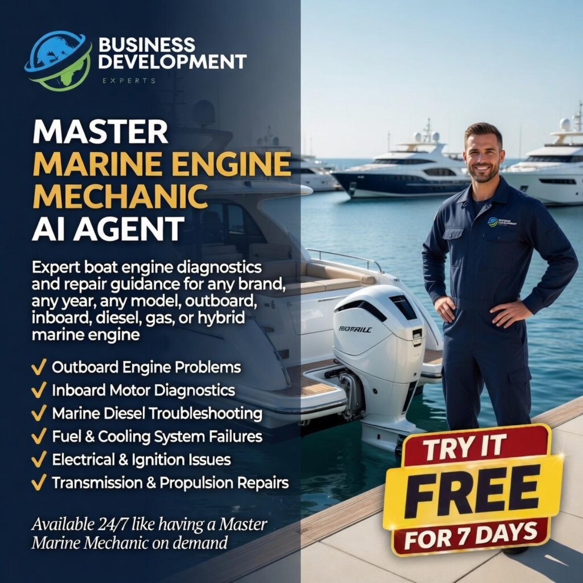 Marine Engine Mechanic and Diagnostic AI Agent