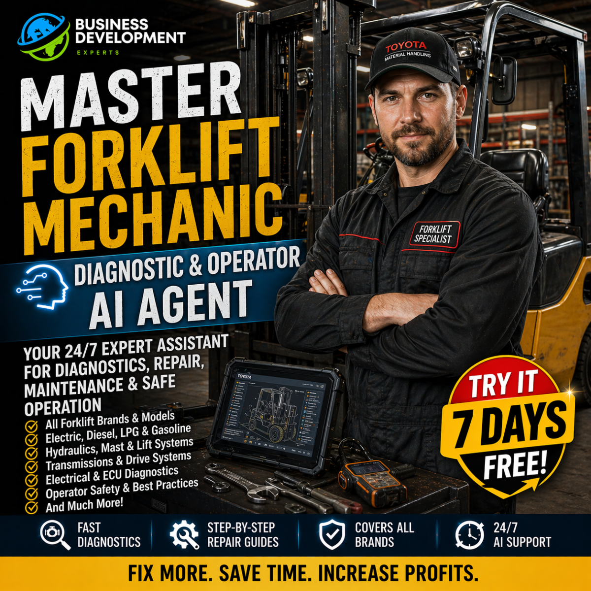 Forklift Mechanic and Diagnostic AI Agent
