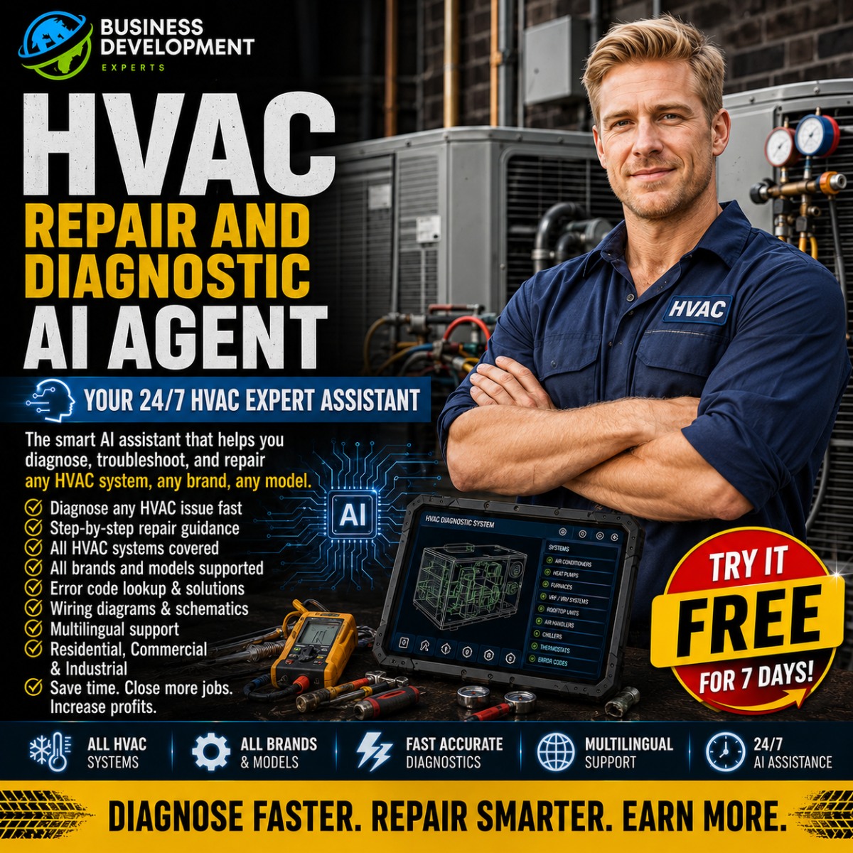 HVAC Repair and Diagnostic AI Agent